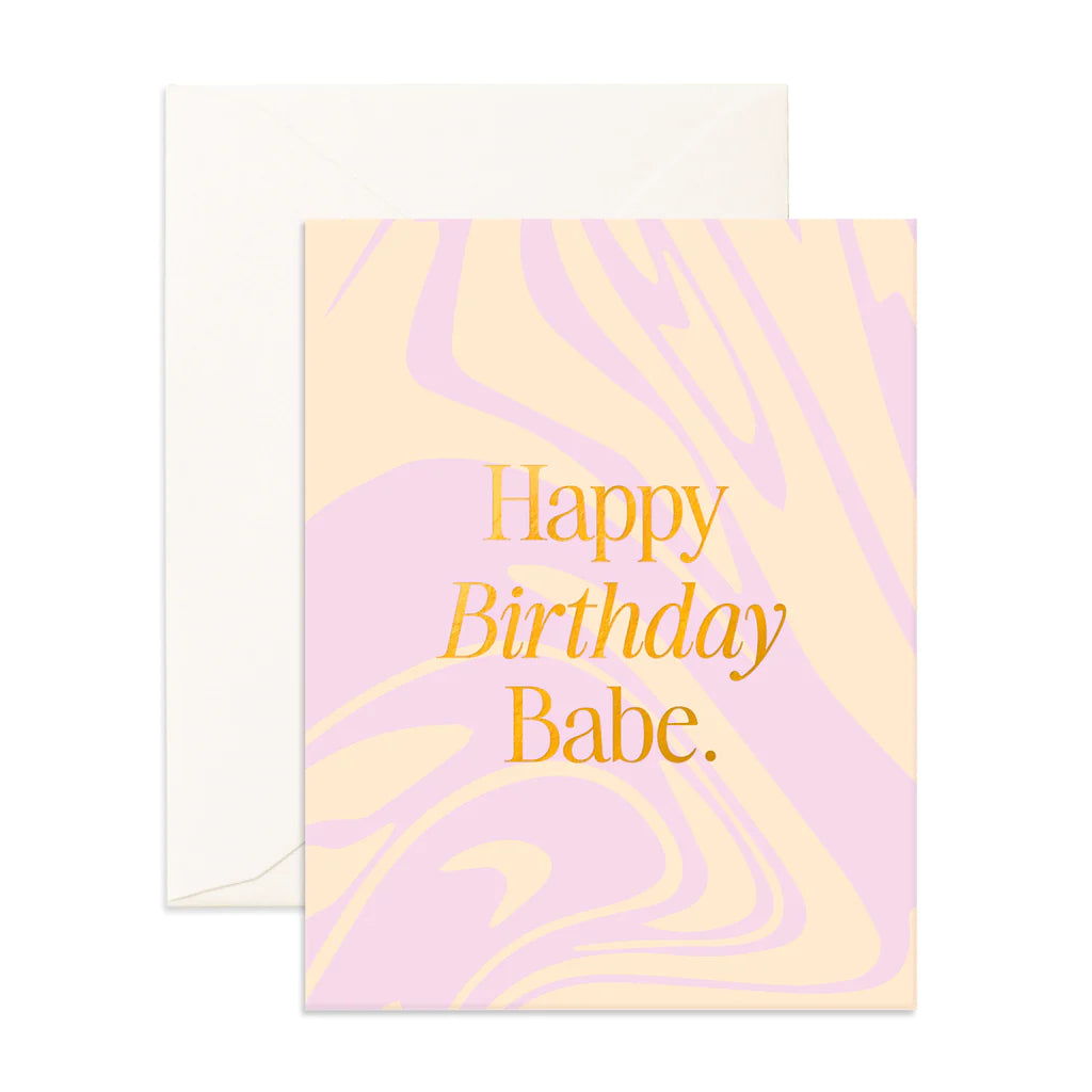 HB Babe. Card