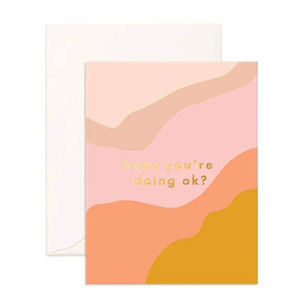 Doing OK? Card